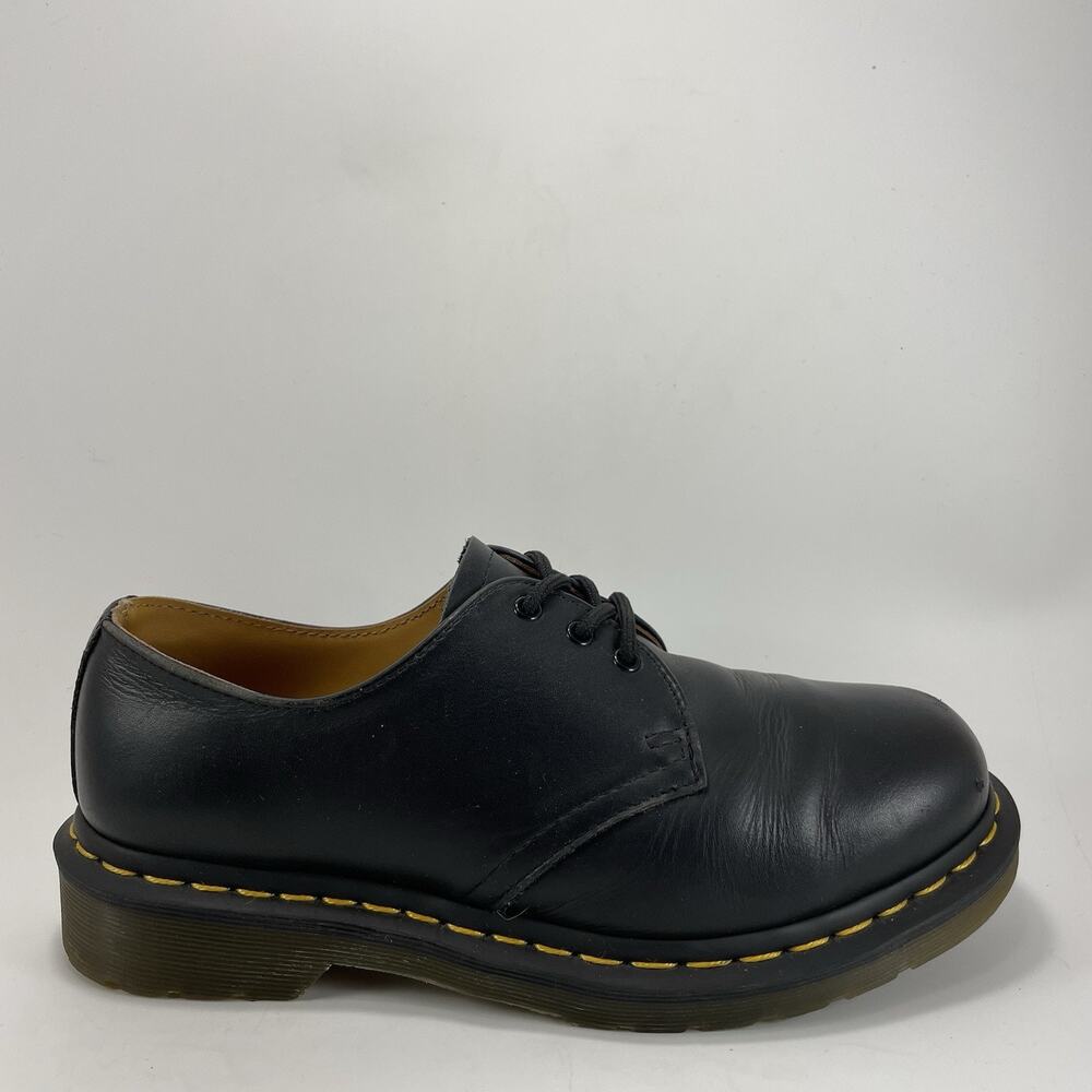 Dr Martens Docs 1461 Oxfords Womens Size 7 US Black Leather Low Top, Mens 6